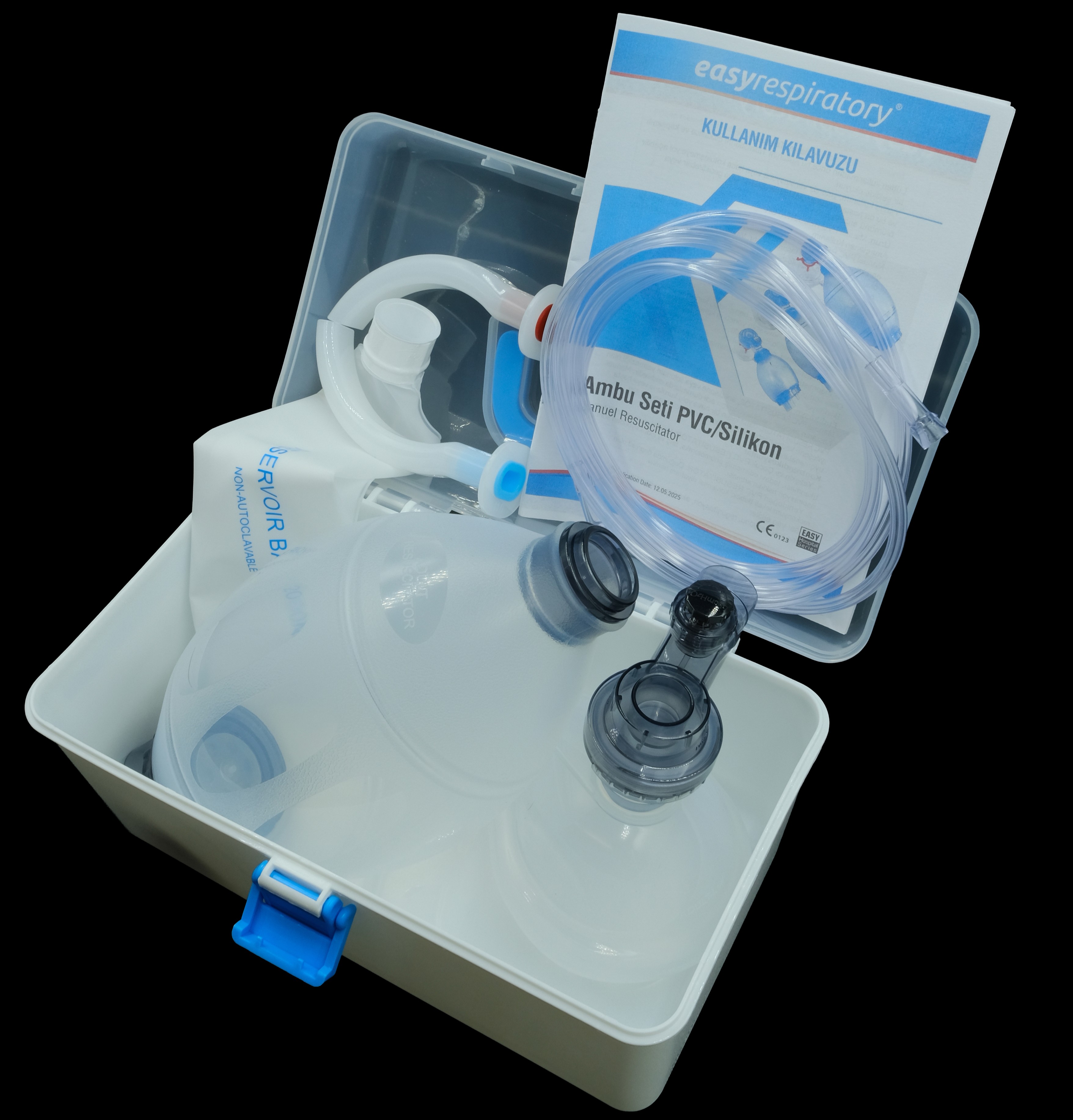 AMBU SET SİLİKON - ÇOK KULLANIMLIK OTOKLAVA GİREBİLİR Ürün Resmi