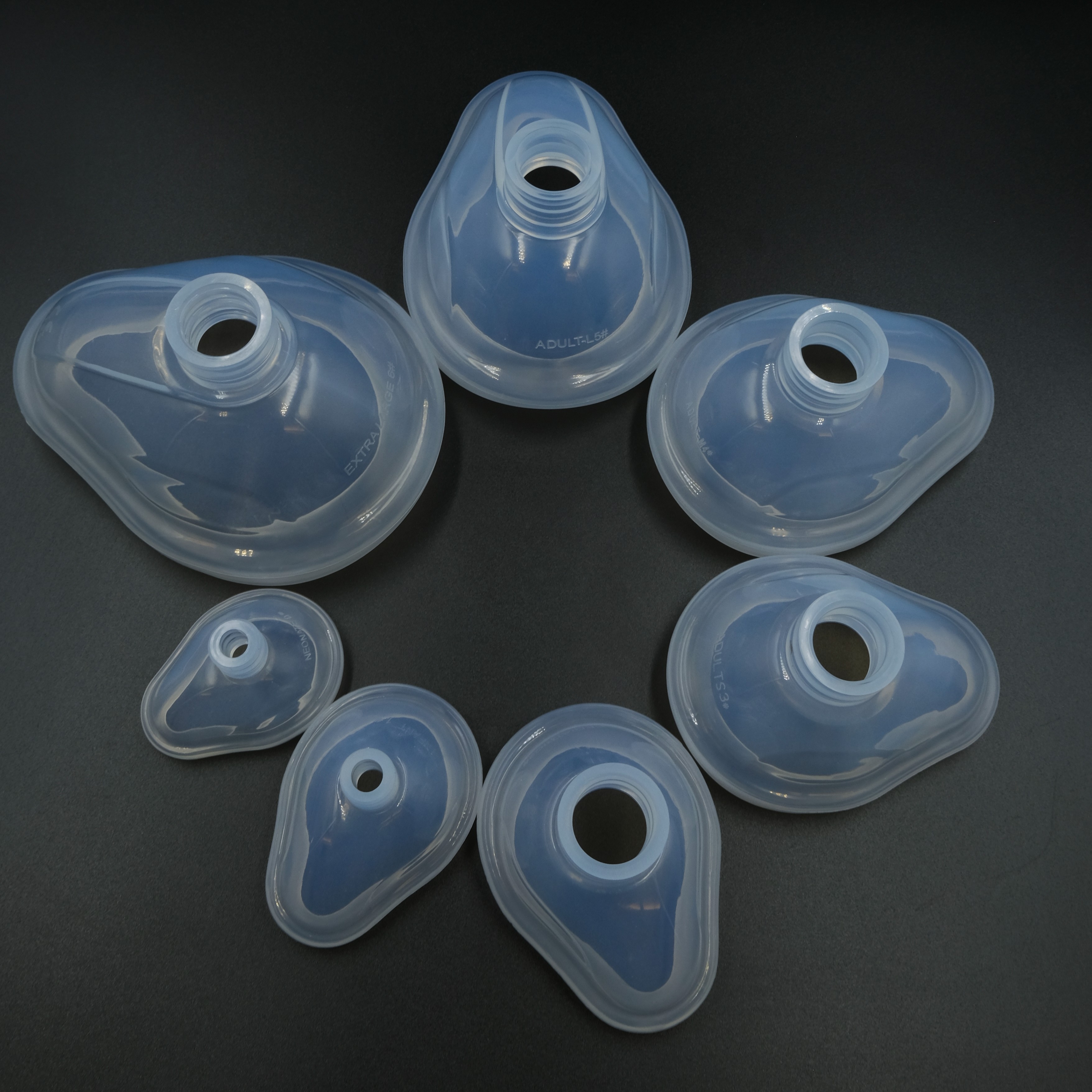 SİLİKON ANESTEZİ MASKESİ - ÇOK KULLANIMLIK Ürün Resmi